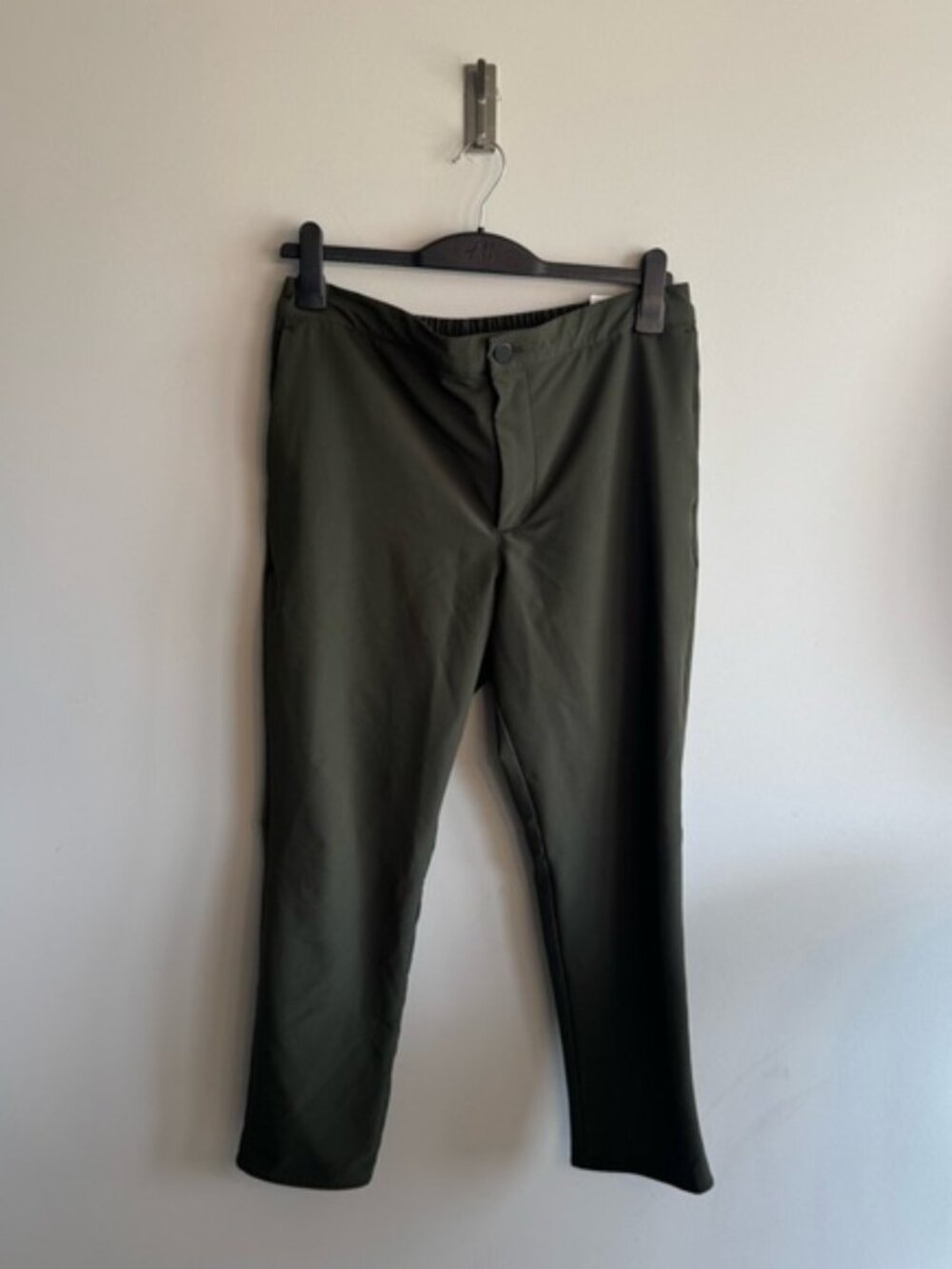 Banana Republic Mens Dark Green Chinos